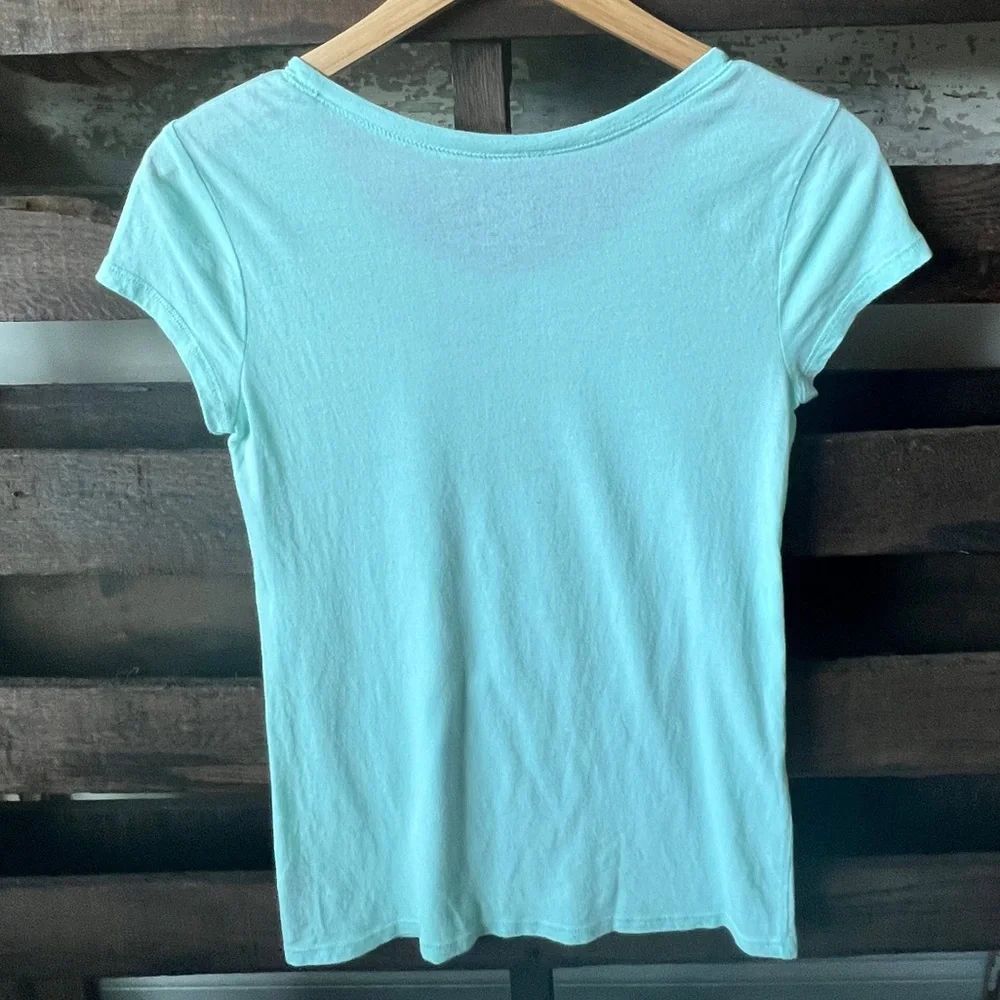 JUSTICE Girls Tee in Mint Sz 14